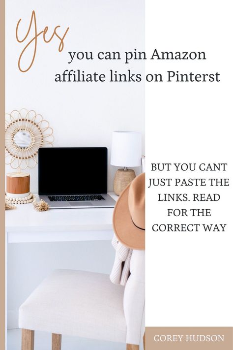Yes, you can pin Amazon affiliate links on Pinterest. There are a few things you need to do first to make sure you are following the associates guidelines. You need a no pin tag on photos and only you can use the links. Click to read the full tutorial. Make money online with these easy steps. Affiliate Links On Pinterest, Organized Money, Entrepreneur Women, Make Money On Amazon, Debt Reduction, Amazon Affiliate Marketing, Course Creation, Pinterest Affiliate Marketing, Blogging Resources