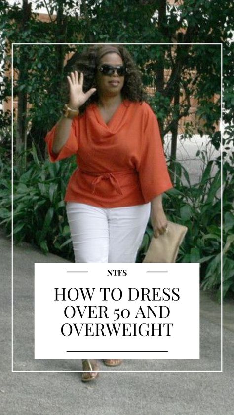 How to Dress Over 50 and Overweight? How should an overweight dress trendy? And what should 50 year olds not wear? This article offers fashionable tips and tricks on how to dress well over 50 at any weight. #style #fashion #styletips #curvyfashion Plus Size Outfits For Summer, Fashion For Women Over 60 Outfits, Outfits For 60 Year Old Women, Mode Over 50, Dress Over 50, Moda Over 50, Plus-koon Muoti, Moda Over 40, Dressing Over 60