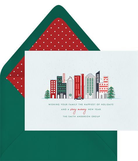 13 Business Christmas Cards to Spread Company Cheer and Gratitude Company Holiday Card Design, Christmas Card Text, Real Estate Holiday Cards, Company Holiday Cards, Merry New Year, Company Christmas Cards, Corporate Christmas Cards, Cheers Card, Corporate Holiday Cards