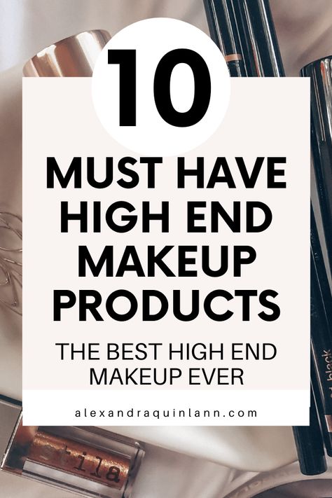 Best High End Makeup Products, Mua Must Haves, Best High End Foundation, High End Makeup Products, Best High End Makeup, Smashbox Photo Finish Primer, Tarte Shape Tape Concealer, Eye Products, Makeup Tips For Older Women