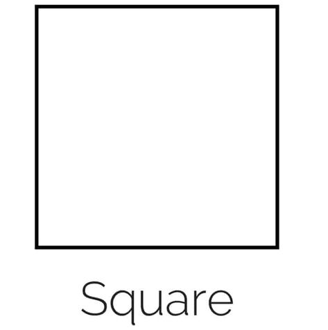 Free Printable Square Shape Square Template Free Printable, Free Printable Shapes Preschool, Square Art For Toddlers, Shapes Template Free Printable, Shape Printables Free, Shape Templates Printable Free, Square Activities For Toddlers, Shapes Free Printables, Fairytale Activities