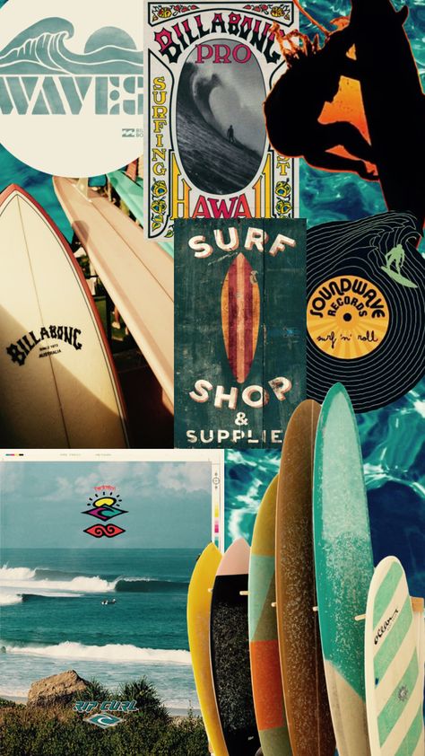 #surfing #beachbum #ocean#vintage#water#beach#vintage#vintageposter#surfer Water, Surf Wallpaper, Ocean Vintage, Beach Vintage, Not Mine, Surfing, Energy