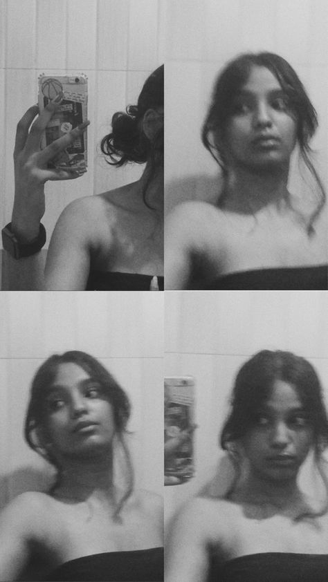 b/w photos, instagram story ideas, mirror selfies, bun, hot picture ideas, minimalistic vibe, vsco, that girl aesthetic, curtain bangs. Hot Photo Ideas For Instagram Story, Hot Story Instagram Ideas, Hot Instagram Story Ideas, Mirror Selfie Story Ideas, Hot Instagram Pictures Ideas, Aesthetic Curtain Bangs, Face Mirror, Asthetic Picture, Blue Sky Clouds