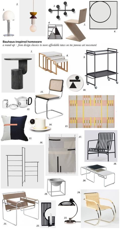 Bauhaus Design Furniture, Bauhaus Interior Design, Bauhaus Interior, Bauhaus Furniture, Bauhaus Art, Bauhaus Style, Bauhaus Design, Style Deco, Furniture Designs