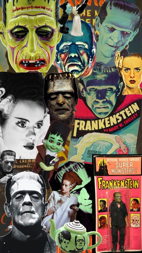 #gothic #horror #vintage #retro #frankenstein #brideoffrankenstein #vintagemovies #film #vintagefilm #aesthetic #retroaesthetic #vintageaesthetic #collage #background #wallpaper Vintage Films, Frankenstein Art, Horror Vintage, Collage Background, Bride Of Frankenstein, Gothic Horror, Vintage Film, Retro Aesthetic, Background Wallpaper