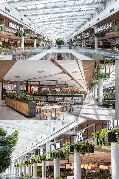 Chapman Taylor’s refurbishment of the food hall at Nový Smíchov shopping centre #AssetEnhancement #FoodHall #FoodAvenue #Refurbishment #AssetTransformation #Retail #RetailInteriors #RetailArchitecture #FoodandBeverage #ShoppingCentre #Architects #Architecture #Design #Designers #NovýSmíchov #Klépierre #Prague #CzechRepublic