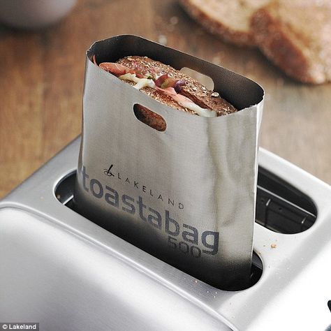 From the home peanut butter maker to the tablet stand and the fork that stops you overeating: 17 kitchen gadgets that will change your LIFE! Mess Food, Making Grilled Cheese, Food Tool, Cooking Gadgets, Cooking Appliances, Cool Kitchen Gadgets, Grilled Cheese, Cooking Tools, Kitchen Hacks