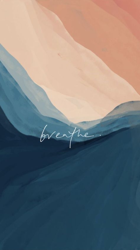 ✻ Breathe Wallpaper ✻ Wallpaper Quotes, Art Paintings, Phone Backgrounds, Fotografi Editorial, Yule, Art Paint, Iphone Background, 그림 그리기, Beautiful Words