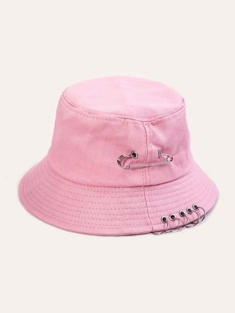 Ring Decor Solid Bucket Hat Pink Bucket Hat, Chanel Hat, Brimless Hat, Gucci Hat, Beige Hat, Bucket Hat Women, Louis Vuitton Fashion, Straw Cowboy Hat, Adidas Hat