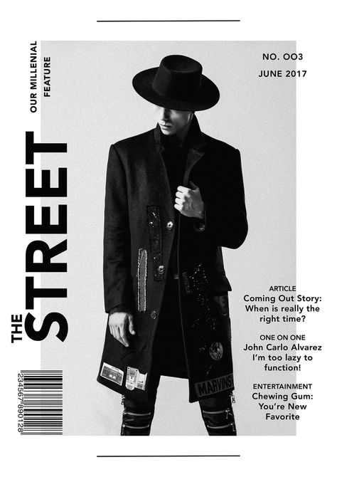 Magazine Back Cover, Magazine Cover Layout, Magazine Cover Page, Magazine Cover Ideas, Abi Motto, Magazine Design Cover, Street Style Magazine, 잡지 레이아웃, Fashion Magazine Design