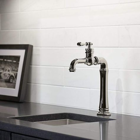 Kohler Artifacts Gentleman's Bar Sink Faucet Kohler Artifacts, Bar Sink Faucet, Bar Faucet, Bar Sink, Sink Faucets, Polished Nickel, Artifacts, Pantry, Faucet