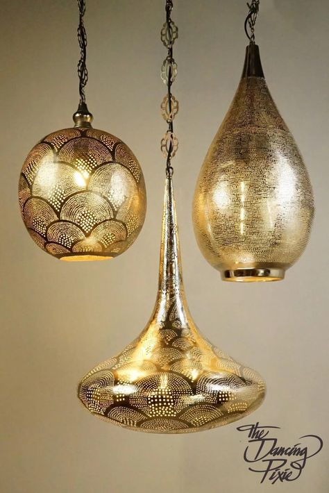 We offer hand blown glass and hand punched iron lighting. 

Chandeliers, single pendants, wall lights - give us a call to find the perfect solution for your home: +61 2668 47021. 

Free shipping for orders over $200. Egyptian Chandelier, Egyptian Lamp, Egyptian Decorations, Ceramics Sculptures, Egyptian Decor, Other Worldly, Boho Lamp, Lamp Makeover, House Lighting