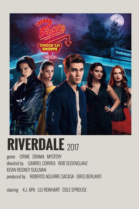 Riverdale Movie, Riverdale Series, Riverdale Poster, Archie Comics Characters, Film Polaroid, Film Netflix, Girly Movies, Iconic Movie Posters, Image Film