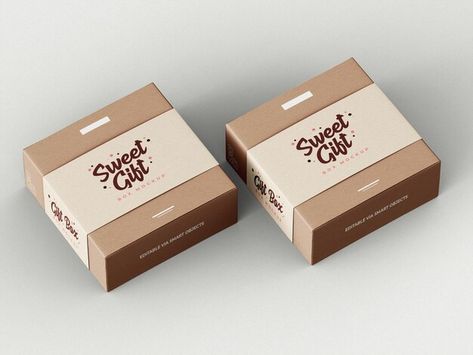 Gift box mockup template | Free Psd #Freepik #freepsd #mockup #box #packaging #black Mockup Packaging Box, Wet Wipes Packaging, Designer Packaging, Poster Mockup Psd, Free Logo Mockup, Mockup Template Free, Packaging Template Design, Paper Logo, Cake Packaging