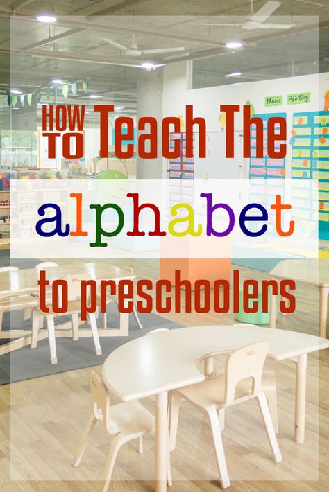 Best Way To Teach Alphabet Preschool, Preschool Letter Of The Week Activities, How To Teach The Letter A, How To Teach Preschoolers Letters, How To Teach Alphabet, How To Teach Abc Preschool, How To Teach The Alphabet Preschool, Alphabet Science Activities Preschool, What Order To Teach The Alphabet