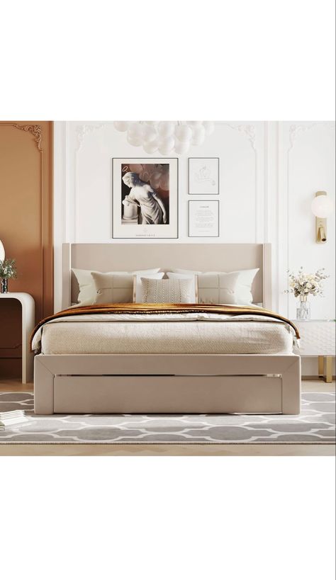 King size bed frame