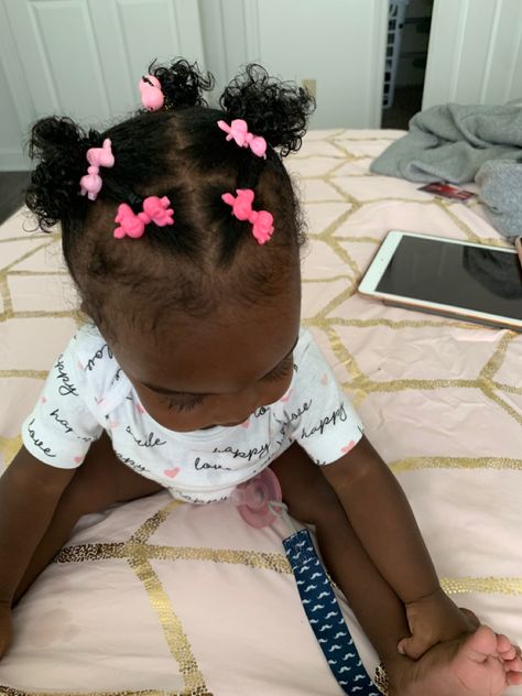 Hair Styles For 3 Month Old, Infant Curly Hairstyles, Styling Baby Girl Hair Infant, 6 Month Old Baby Girl Hairstyles Black, 4 Month Hairstyles, Curly Infant Hairstyles, Babies Hairstyles Girl Black, Hairstyles For Baby Girls Black, Infant Braided Hairstyles