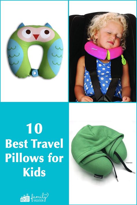Neck Pillow For Kids, Car Pillow For Kids, Kids Travel Pillow, Neck Pillow Pattern, Toddler Road Trip, Travel Pillow Airplane, Pillows For Kids, Traveling By Car, Best Neck Pillow