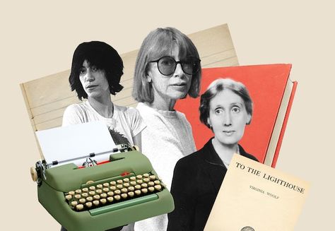 Joan Didion Packing List, Joan Didion Tattoo, Joan Didion Aesthetic, Famous Author Aesthetic, Joan Didion Style, Digital Dream Board, Joan Didion Books, Author Aesthetic, Articles To Read