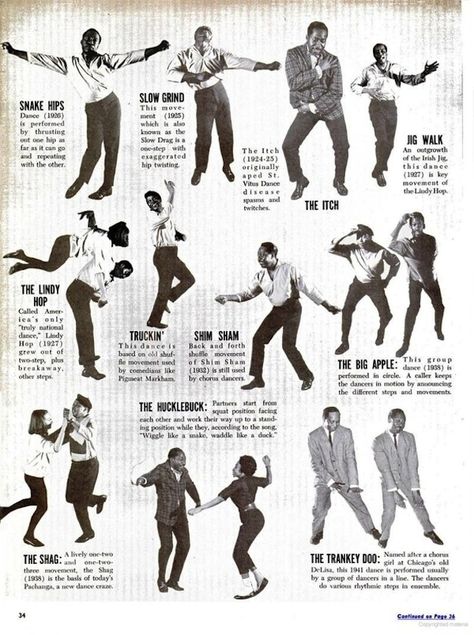 Various 1950s Radness | 15 Infographics That Will Make You A Great Dancer Napoleon Dynamite, Alvin Ailey, Danse Swing, Joe Black, Ebony Magazine, Vintage Dance, Peter Griffin, Bust A Move, Jitterbug