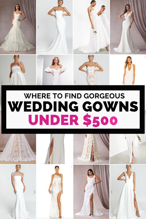 Simple Wedding Dress Under $500, Wedding Dresses 1000 Budget, Cheep Wedding Dress, Wedding Dresses Under $1000, Wedding Dress Not White Colour, Simple And Cheap Wedding Dresses, Wedding Dress Affordable Budget, Cheaper Wedding Dresses, Wedding Dress Cheap Budget