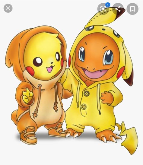 Eevee And Charmander, Pikachu And Charmander, Cute Charmander, Charmander Drawing, Stitch Pokemon, Stitch And Pikachu, Charmander Art, Pikachu Tattoo, Charmander Pokemon