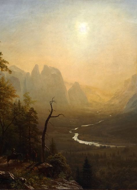 Nature, Albert Bierstadt Paintings, T S Eliot, Albert Bierstadt, Hudson River School, River Painting, Jean Cocteau, Video Animation, Plant Painting