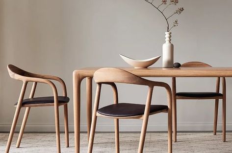 Dining Room, Dining Chairs, Wood, Neva Chair, Wooden Chairs, Design Table, Scandinavian Design, Solid Wood, Dining Table