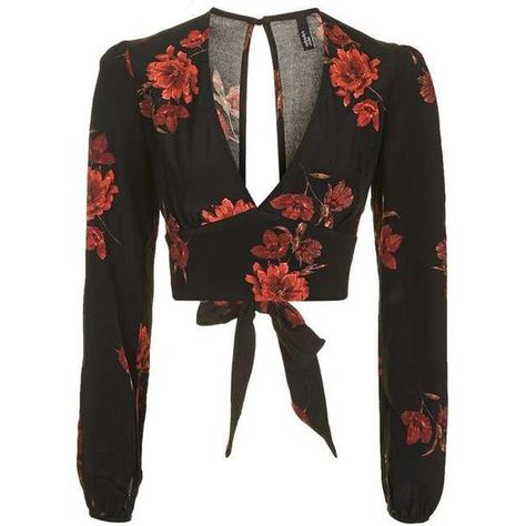 Ilona Floral Tie Back Blouse by Nobody's Child ($24) ❤ liked on Polyvore featuring tops, blouses, shirts, topshop tops, plunge-neck tops, topshop blouses, rayon tops and tie back blouse Tie Back Blouse, Flower Print Shirt, Rayon Blouse, Stylish Blouse Design, Trendy Blouses, Trendy Blouse Designs, Fancy Blouses, Stylish Blouse, Flowers Print