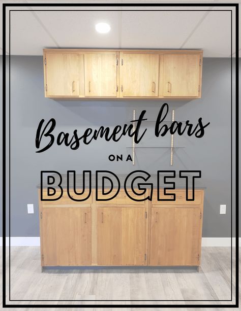 Basement Bar Ideas on a Budget - THE HOMESTUD Basement Bar Renovation Ideas, Diy Basement Wet Bar, Wet Bar Ideas With Sink Basement, Diy Dry Bar Basement, Wet Bar Sink Ideas, Kitchenette Basement Ideas, Basement Wet Bar Small, Diy Basement Kitchenette, Finished Basement Ideas With Bar