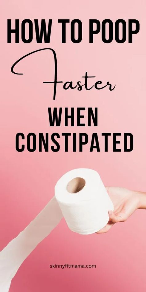 How To Poop Faster When Constipated (8 Ways) - Skinny Fit Mama How To Treat Constipation, Help Constipation, Cleaning Your Colon, Colon Cleanse Recipe, Constipation Remedies, Constipation Relief, Relieve Constipation, Fit Mama, Spring Cleaning Hacks