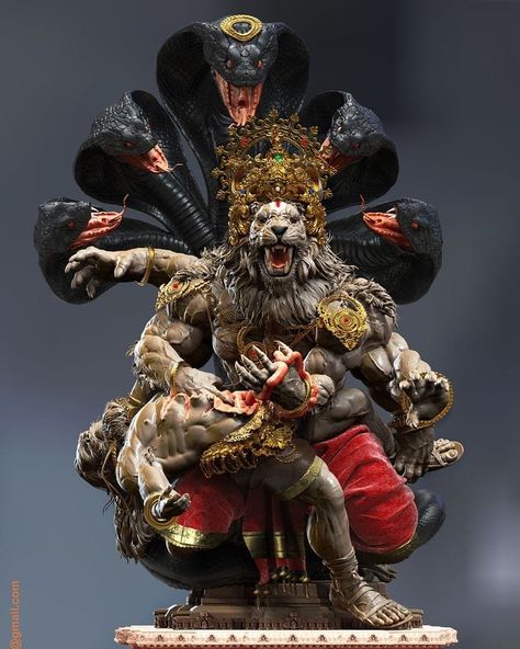 Image may contain: one or more people Narasimha Avatar, Sejarah Kuno, Indian God, Hindu Statues, Lord Hanuman Wallpapers, Lord Shiva Hd Wallpaper, Hanuman Wallpaper, Lord Shiva Family, Lord Shiva Hd Images