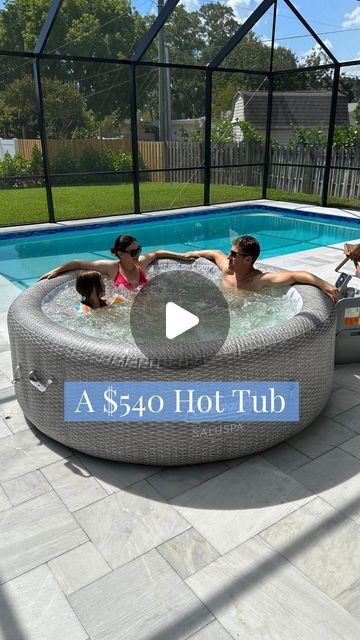 Mik Zenon on Instagram: "An inflatable hot tub spa 💆‍♀️👏 Comment SUMMER for more info on this portable hot tub or you can find it under ✨Outdoor Finds✨ on my website.
.
.
#outdoor #outdoors #summervibes #summeriscoming #patio #outdoorliving #outdoorlife #hottubtime #hottubs #amazonfinds #amazonmusthaves #amazonusa #usa #usa🇺🇸 #amazon #summer" Outdoor Life, Inflatable Hot Tub, Portable Hot Tub, Hot Tub Spa, Inflatable Hot Tubs, Tub Time, Summer Is Coming, Spa Hot Tubs, Find It