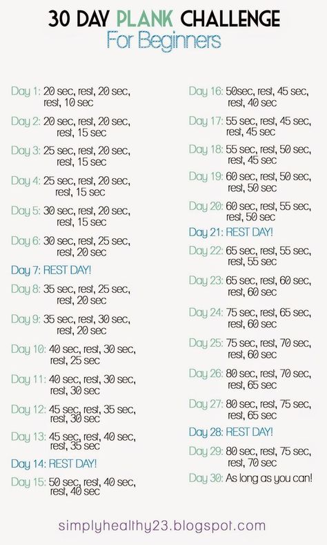 30 Day Plank Challenge - For Beginners! Plank Challenge Beginner, Planks Workout, Plank Workouts, 30 Day Plank Challenge For Beginners, Healthy Thoughts, March Challenge, 30 Day Plank, 30 Day Plank Challenge, Challenge Fitness