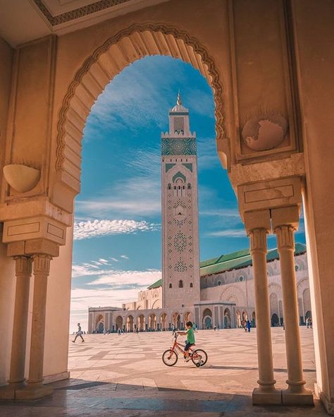 Morocco identity . All the visual inspiration you need to explore Morocco every day!� Visit our facebook page . Who would you like to explore #Morocco 🇲🇦 with? ..................................... Hassan II Mosque, #Casablanca.......................  ➖➖➖➖➖➖➖➖➖➖➖➖➖➖➖➖➖➖ ➖ Pic by: 🌟 @curly.beard 🌟 ➖➖➖➖➖➖➖➖➖➖➖➖➖➖➖➖➖➖  #instatraveling #exploringtheglobe #trip #nature_seekers #igtravel #landscapephotography #vscocam #skyporn #natureaddict #visiting #bestoftoday #beautifuldestinations #neverstope Casablanca, Moroccan Mosque, Hassan Ii Mosque, Curly Beard, Beautiful Mosques, Visual Inspiration, Bedroom Art, Inspirational Pictures, Travel Agency