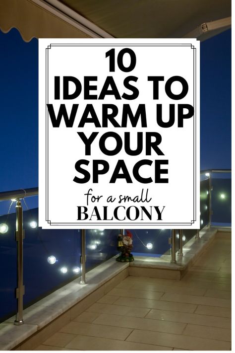 If you're looking to warm up your patio area. here are some ideas for small outdoor spaces. Prepare your balcony for romantic dinners this fall, game night with friends or just your favorite reading nook. Fall Game Night, Cozy Balcony Ideas, Cozy Balcony, Small Outdoor Spaces, Balcony Ideas, Romantic Dinners, Small Balcony, Balcony Decor, Patio Area