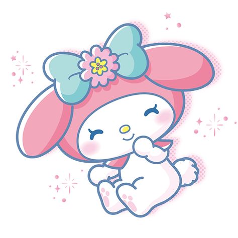 Kawaii, My Melody Official Art, Sanrio Clipart, My Melody Art, Sanrio Characters Icons, Hello Kitty Illustration, Sanrio Characters Wallpapers, Saniro Charcters, My Melodi