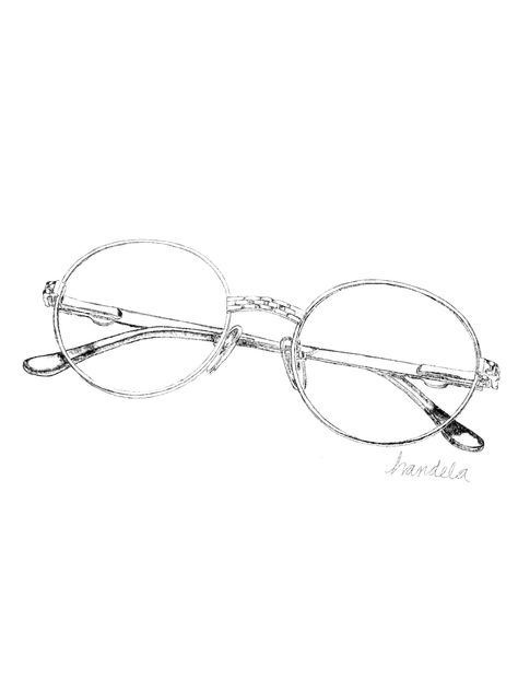 Glasses Tattoo Small, Eyeglasses Tattoo, Drawing Of Glasses, Drawing Glasses, How To Draw Glasses, Glasses Sketch, Afro Anime, Glasses Drawing, Wire Frame Glasses