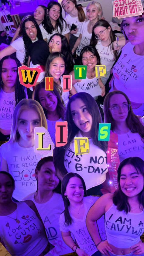 White lies b-day party Birthday, White Lies Party, White Lies, B Day, 18th Birthday, Sweet 16, First Birthdays, Party Themes, White