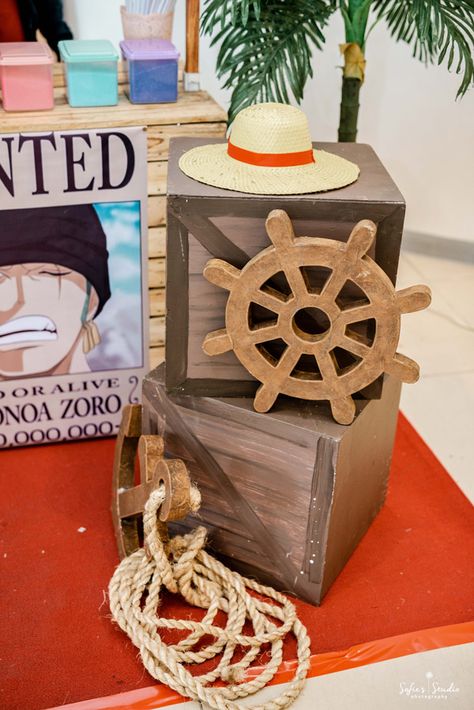 One Piece Themed Birthday | Philippines Mommy Family Blog One Piece Trunk Or Treat, One Piece Anime Themed Wedding, One Piece Luffy Birthday Party, One Piece Home Decor, One Piece Wedding Anime Theme, One Piece Anime Wedding Theme, One Piece Wedding Theme, One Piece Centerpiece, One Piece Bday Theme