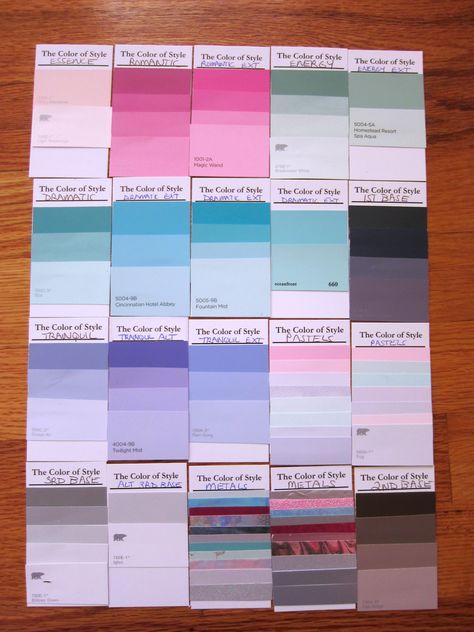 My Complete Zyla Palette, Jeweltone Summer ~ sample palette found here on Pinterest. Not sure whose it is. David Zyla Color Palettes, Jeweltone Summer Zyla, Classic Summer Palette, Zyla Summer, Zyla Palette, Mellow Autumn, Color Analysis Summer, Palette Summer, Iridescent Summer