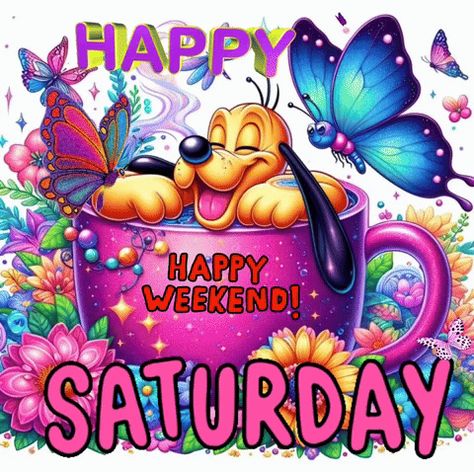 Saturday GIF - Saturday - Discover & Share GIFs Saturday Gif, Saturday Morning Greetings, Weekend Gif, Happy Saturday Quotes, Saturday Morning Quotes, Happy Saturday Images, Happy Saturday Morning, Saturday Greetings, Saturday Images