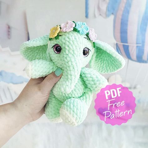 Elephant Pumpkin, Crochet Elephant Pattern Free, Amigurumi Elephant Pattern, Crochet Elephant Pattern, Crochet Animals Free Patterns, Amigurumi Elephant, Crochet Elephant, Crochet Amigurumi Free Patterns, Crochet Amigurumi Free