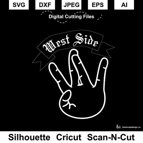 West side hand sign, svg West Side Hand Sign, Tupac California Love, Graffiti Drawings, Easy Graffiti, Easy Graffiti Drawings, Gang Signs, Cholo Art, Hand Sign, Graffiti Drawing