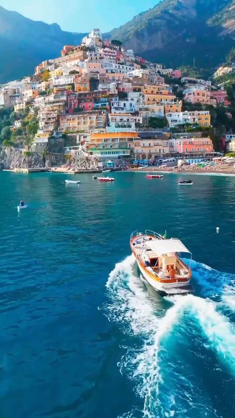The magic of the #amalficoast via @blogsognoitaliano & @positanese.tour DM us for any advice! Follow @amalficoast_italy #positano #atrani #amalficoastitaly #reelsinstagram #visititaly #italy_dolcevita | Positano Amalfi Coast | Positano Amalfi Coast · Original audio Almafi Coast Italy, Positano Italy Amalfi Coast, Italy Coast, Amalfi Coast Positano, Sound Of Waves, The Sound Of Waves, Waves Crashing, Positano Italy, Dream Vacations Destinations