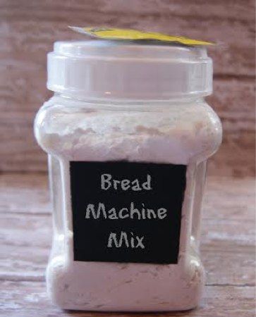 One batch of bread from this homemade mix and you'll never buy store bought again! It's that good! Bread Machine Mixes, Bread Machine Bread, Diy Bread, Homemade Dry Mixes, Bread Maker Recipes, Muffin Bread, Bread Mix, Bread Maker, Baking Mixes