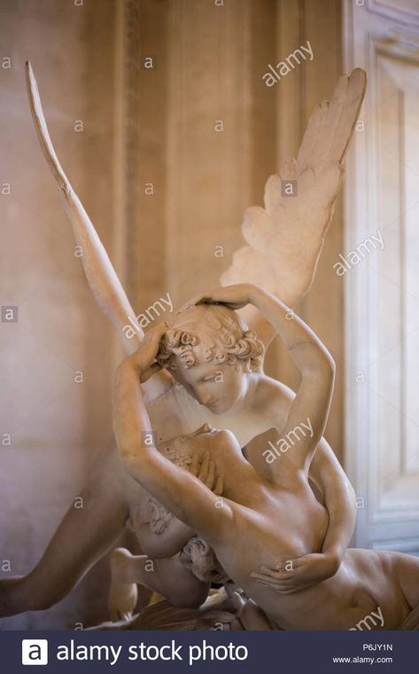 Calling All Angels, Eros And Psyche, Antonio Canova, Cupid And Psyche, Louvre Paris, Louvre Museum, Sculpture Installation, Sculptures & Statues, Sculptor