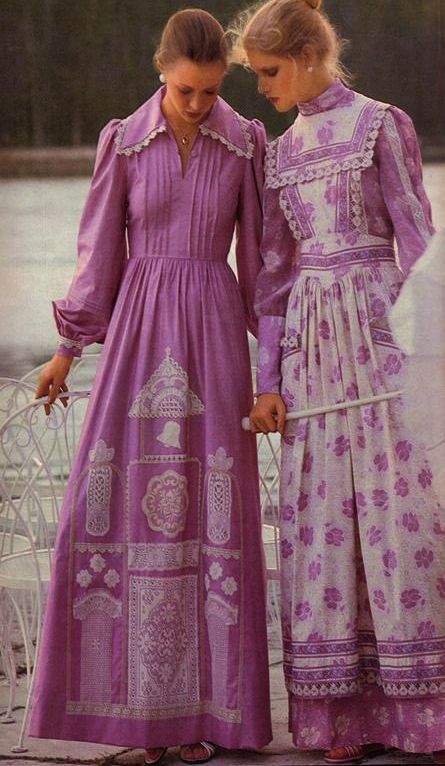 Western and Prairie - Album on Imgur Granny Dress, Style Année 90, Fashion 60s, Prairie Dresses, Vintage Prairie Dress, Mode Pop, Fashion 1970s, Mode Hippie, 60s And 70s Fashion