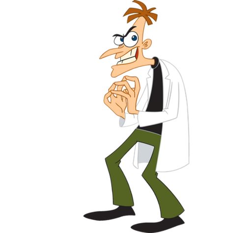 Dr Heinz Doofenshmirtz, Heinz Doofenshmirtz, Dr Doofenshmirtz, Phineas E Ferb, Perry The Platypus, Phineas Y Ferb, Photo Clipart, Tv Tropes, Cardboard Cutout