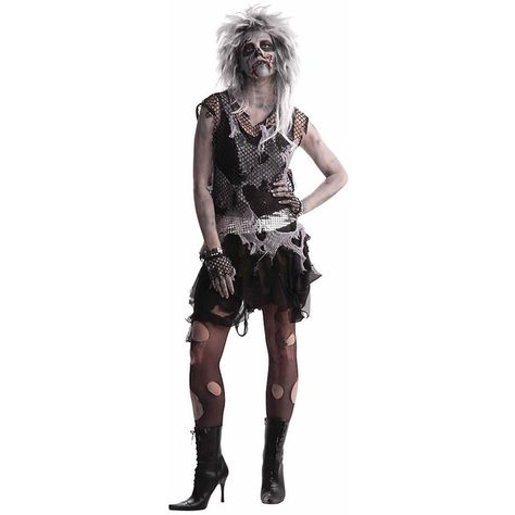 Zombie Costume Women, Punk Zombie, Halloween Costumes Women Scary, Punk Costume, Denim Skirt Trend, Punk Woman, Pixie Skirt, Steampunk Skirt, Zombie Walk